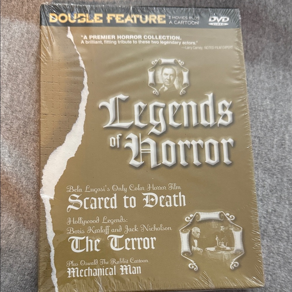 Legends of Horror Double Feature DVD
